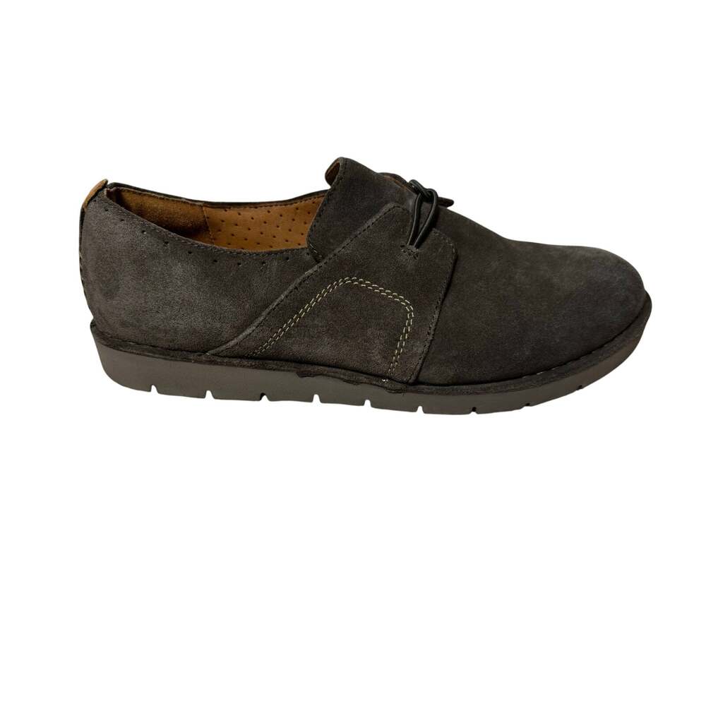 Clarks Unstructured Un Ava Women's brown Suede Casual Oxford Shoes Size 10W